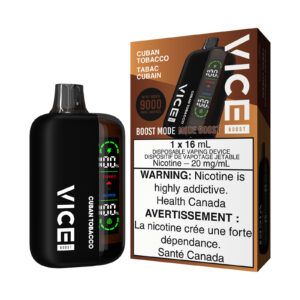 Cuban Tobacco Vice Boost – Disposable Vape