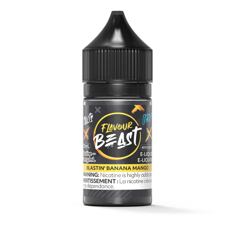 Blastin' Banana Mango Iced SALT Flavour Beast Salt E-Liquid