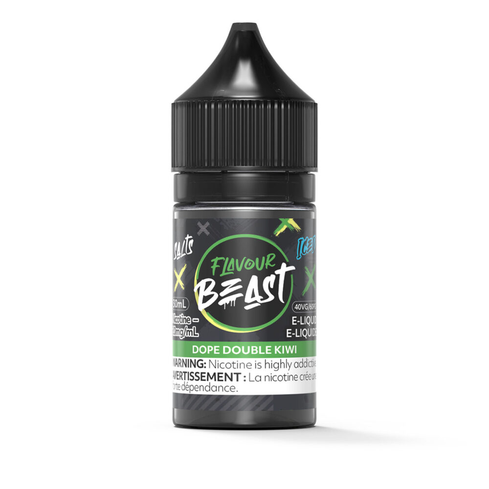 Dope Double Kiwi Iced SALT Flavour Beast Salt E-Liquid