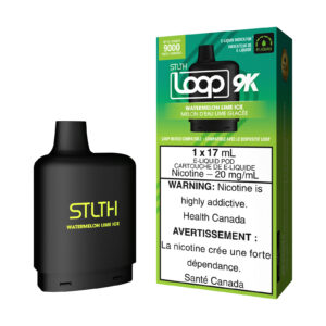 Watermelon Lime Ice STLTH Loop 9K Pod