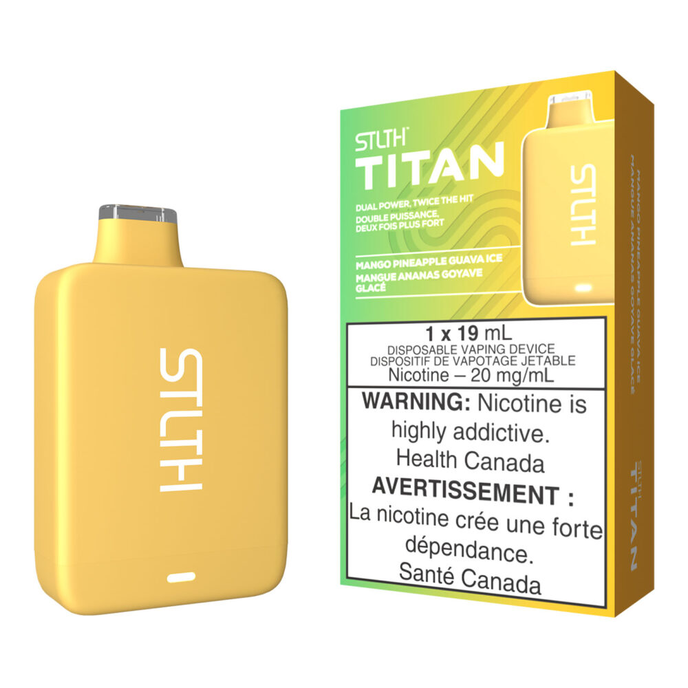 Mango Pineapple Guava Ice STLTH Titan Disposable Vape