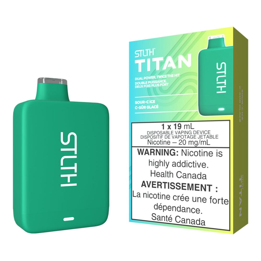 Sour-C Ice STLTH Titan Disposable Vape