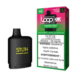 Strawberry Lime Ice STLTH Loop 9K Pod