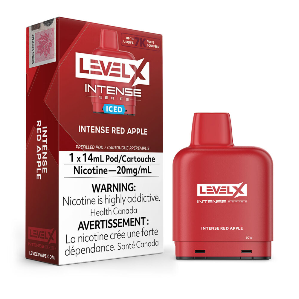 Intense Red Apple Level X Intense Pods