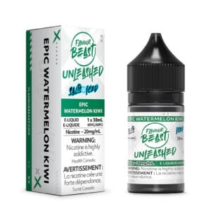 Epic Watermelon Kiwi SALT Unleashed – Flavour Beast Salt E-Liquid