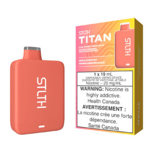 Apple Citrus Ice STLTH Titan – Disposable Vape