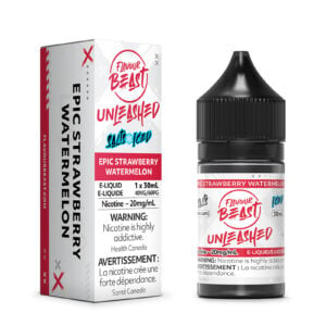 Epic Strawberry Watermelon SALT Unleashed – Flavour Beast Salt E-Liquid