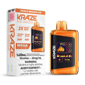 Peach Mango Ice Kraze HD Mega – Disposable Vape