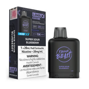 Super Sour Blueberry Iced Level X Boost- Flavour Beast