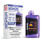 Grape Ice Kraze HD Mega – Disposable Vape