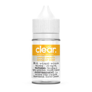 Simple Smooth SALT – Clear Salt E-Liquid