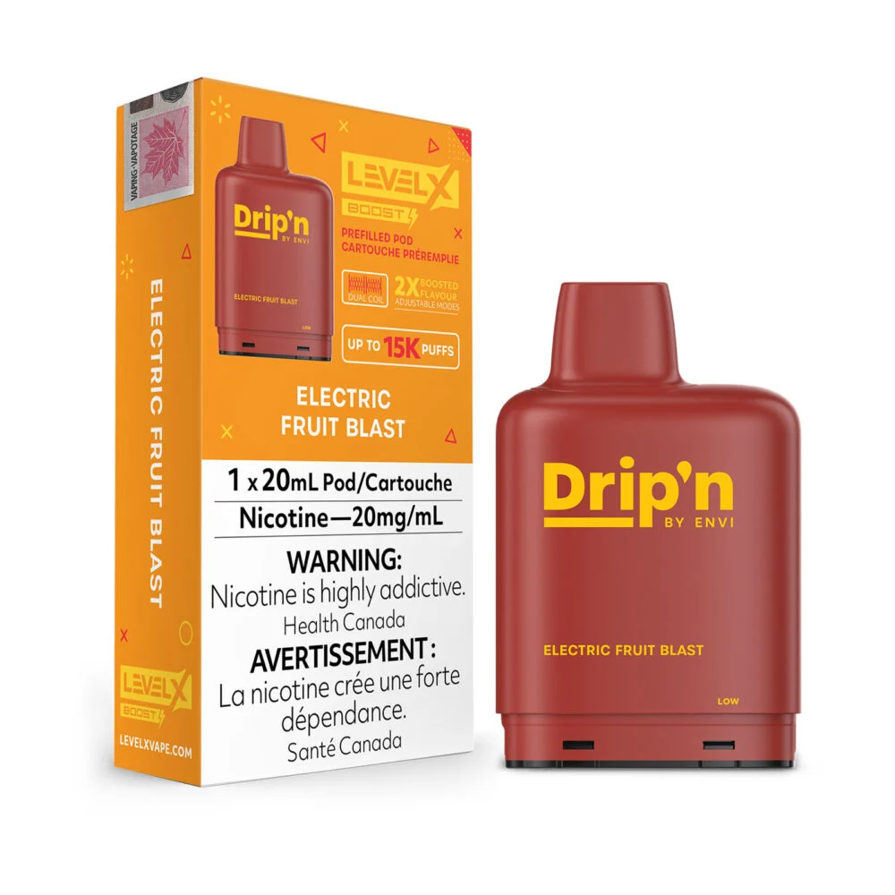 Electric Fruit Blast Drip'n Boost Level X Pod