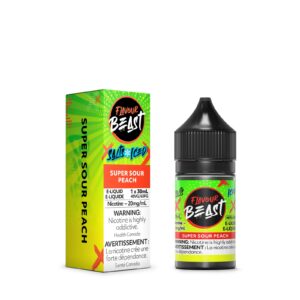 Super Sour Peach SALT – Flavour Beast Salt E-Liquid