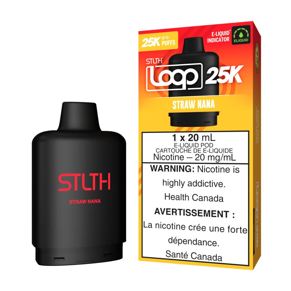 Straw Nana STLTH Loop 25K Pod