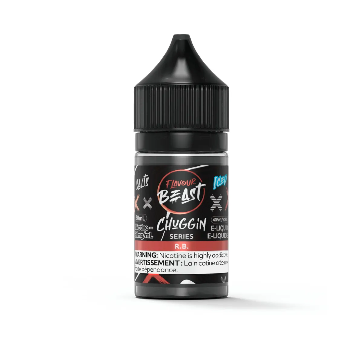 Chuggin Root B Iced SALT Flavour Beast Salt E-Liquid | 30mL - VapeLoft