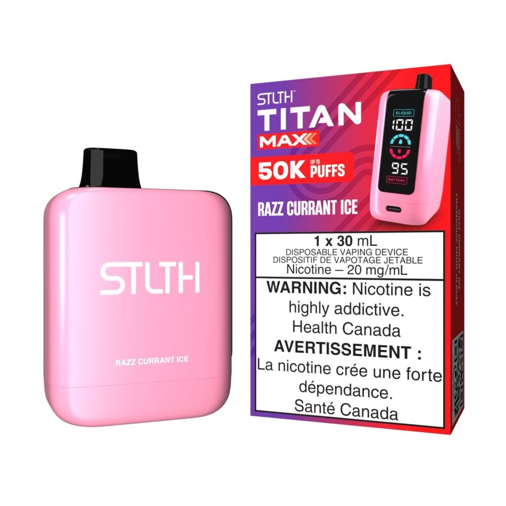 Razz Currant Ice STLTH Titan Max