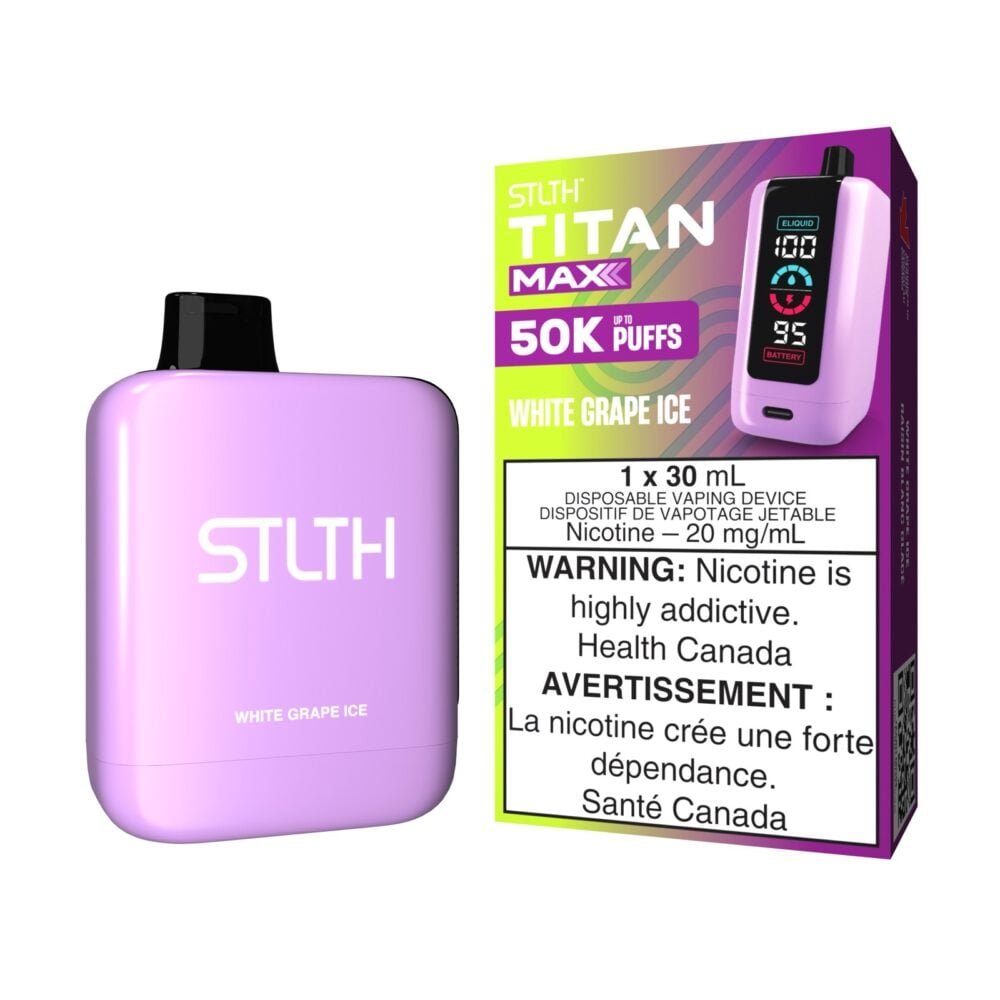 White Grape Ice STLTH Titan Max
