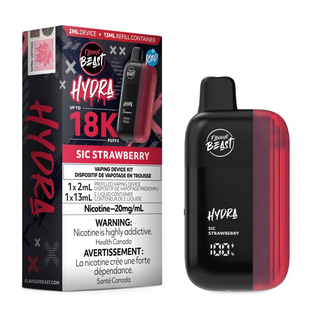 Sic Strawberry Flavour Beast Hydra 18K