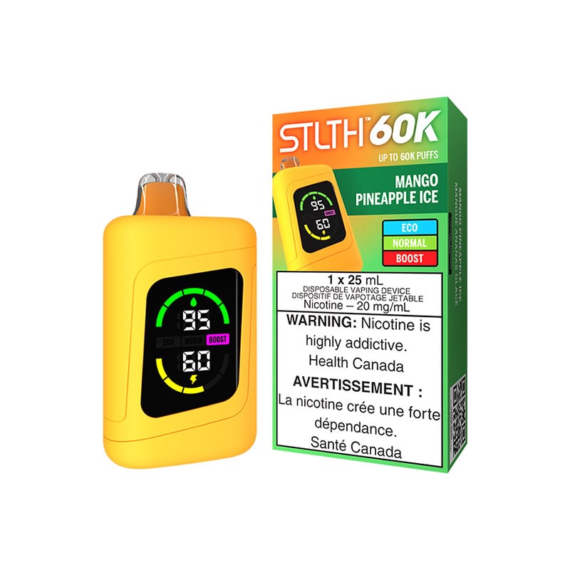 Mango Pineapple Ice STLTH 60K Disposable Vape