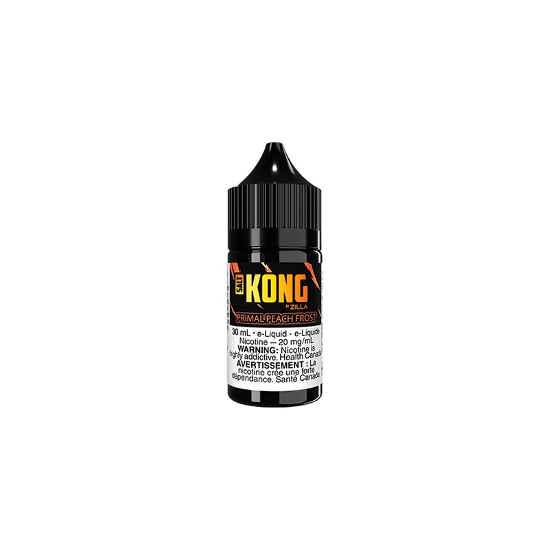 Primal Peach Frost SALT Kong Salt by Zilla E-Liquid
