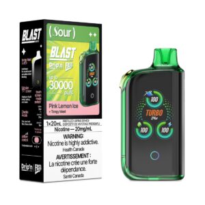 Pink Lemon Ice Ice Sour Drip’n by Envi Fasta Blast 30K – Disposable Vape