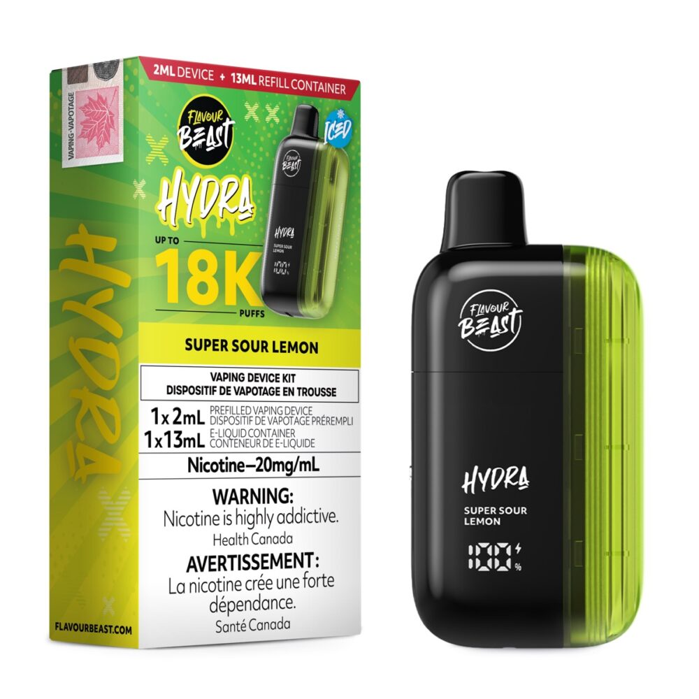 Super Sour Lemon Flavour Beast Hydra 18K