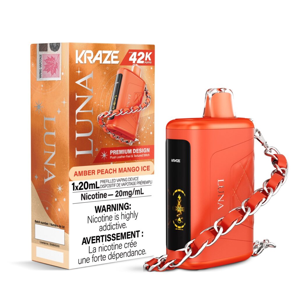 Amber Peach Mango Ice Kraze Luna