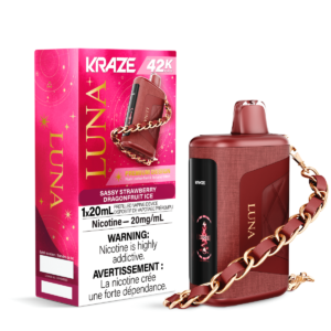 Sassy Strawberry Dragonfruit Ice Kraze Luna – Disposable Vape