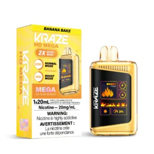 Banana Bake Kraze HD Mega – Disposable Vape