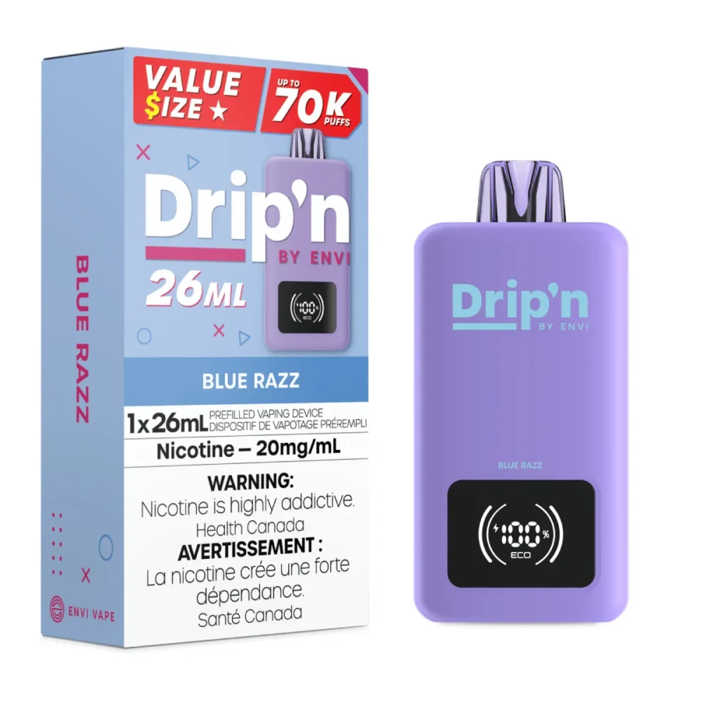 Blue Razz Drip'n by Envi 26mL