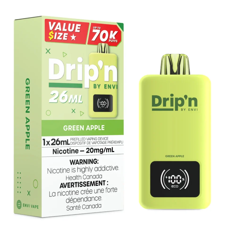 Green Apple Drip'n by Envi 26mL