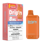 Peach Blue Razz Ice Drip’n by Envi 8mL – Disposable Vape