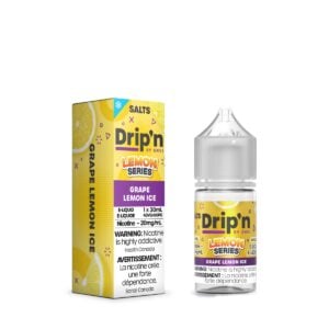Grape Lemon Ice SALT – Drip’n by Envi Lemon Series E-Liquid