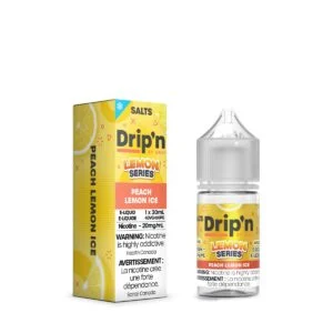 Peach Lemon Ice SALT – Drip’n by Envi Lemon Series E-Liquid