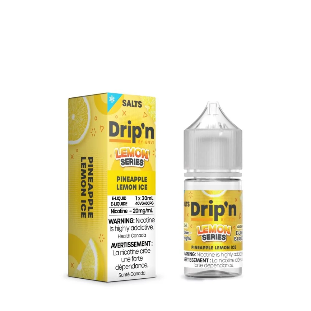 Pineapple Lemon Ice SALT Drip'n by Envi Lemon Series E-Liquid