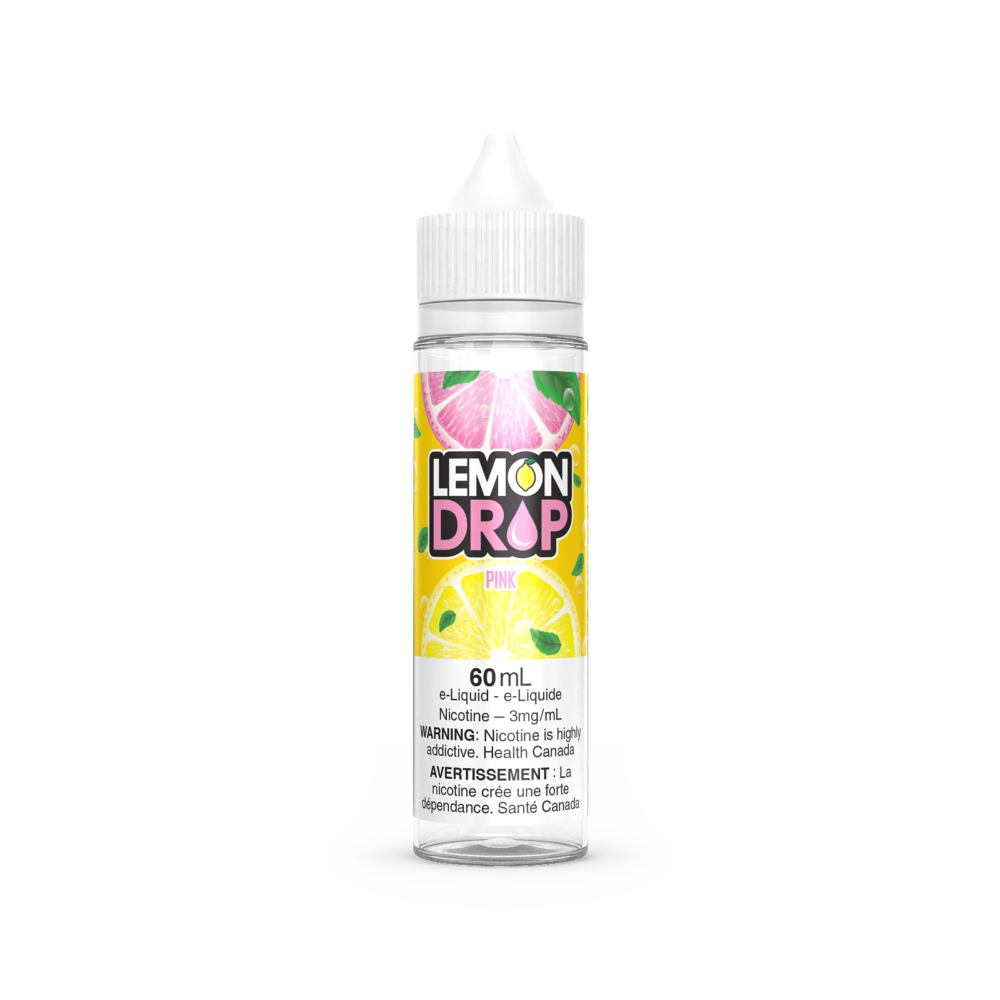 Pink Lemon Drop Freebase E-Liquid 60ml bottle
