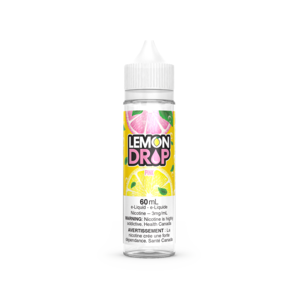Pink Lemon Drop Freebase E-Liquid 60ml bottle