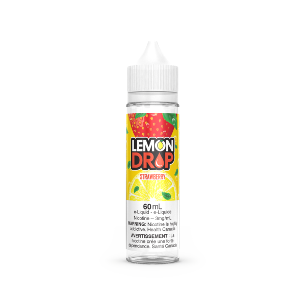 Strawberry Lemon Drop Freebase E-Liquid 60ml bottle
