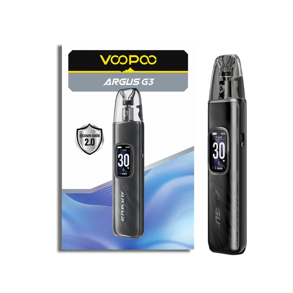 VooPoo Argus G3 Pod Kit in Midnight Black