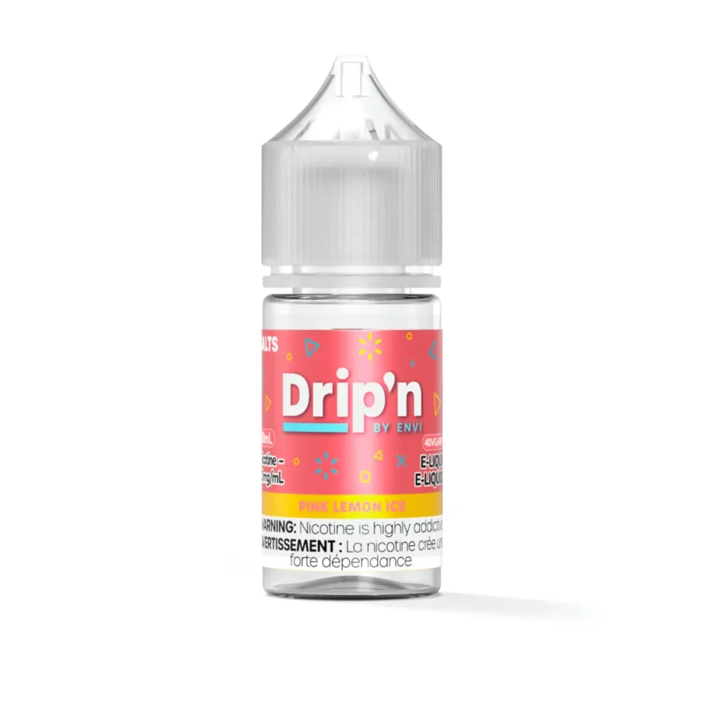 Pink Lemon Ice by Drip'n by Envi Classics SALT E-Liquid Bottle