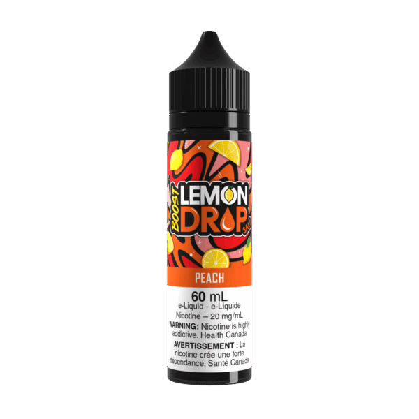 Peach Lemon Drop Boost SALT 60ml Bottle