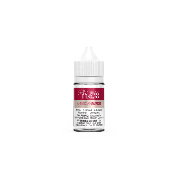 American Patriots Salt E-Liquid 30mL Bottle by Naked100