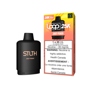 Juicy Peach STLTH Loop 25K Pod