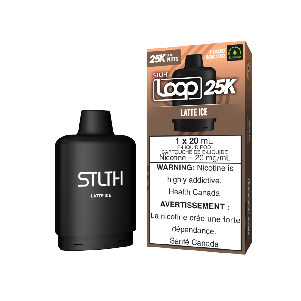 Latte Ice STLTH Loop 25K Pod