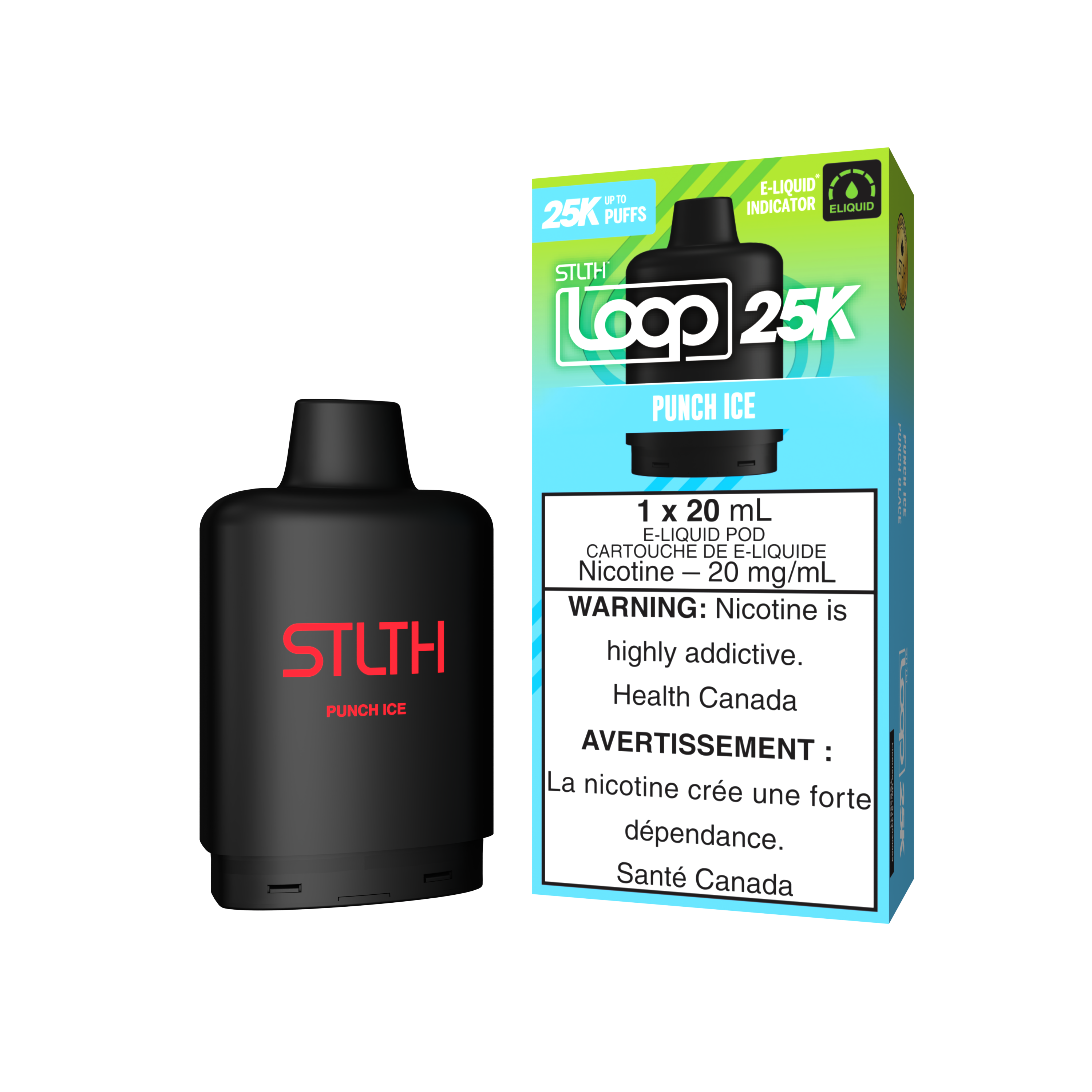 Punch Ice STLTH Loop 25K Pod
