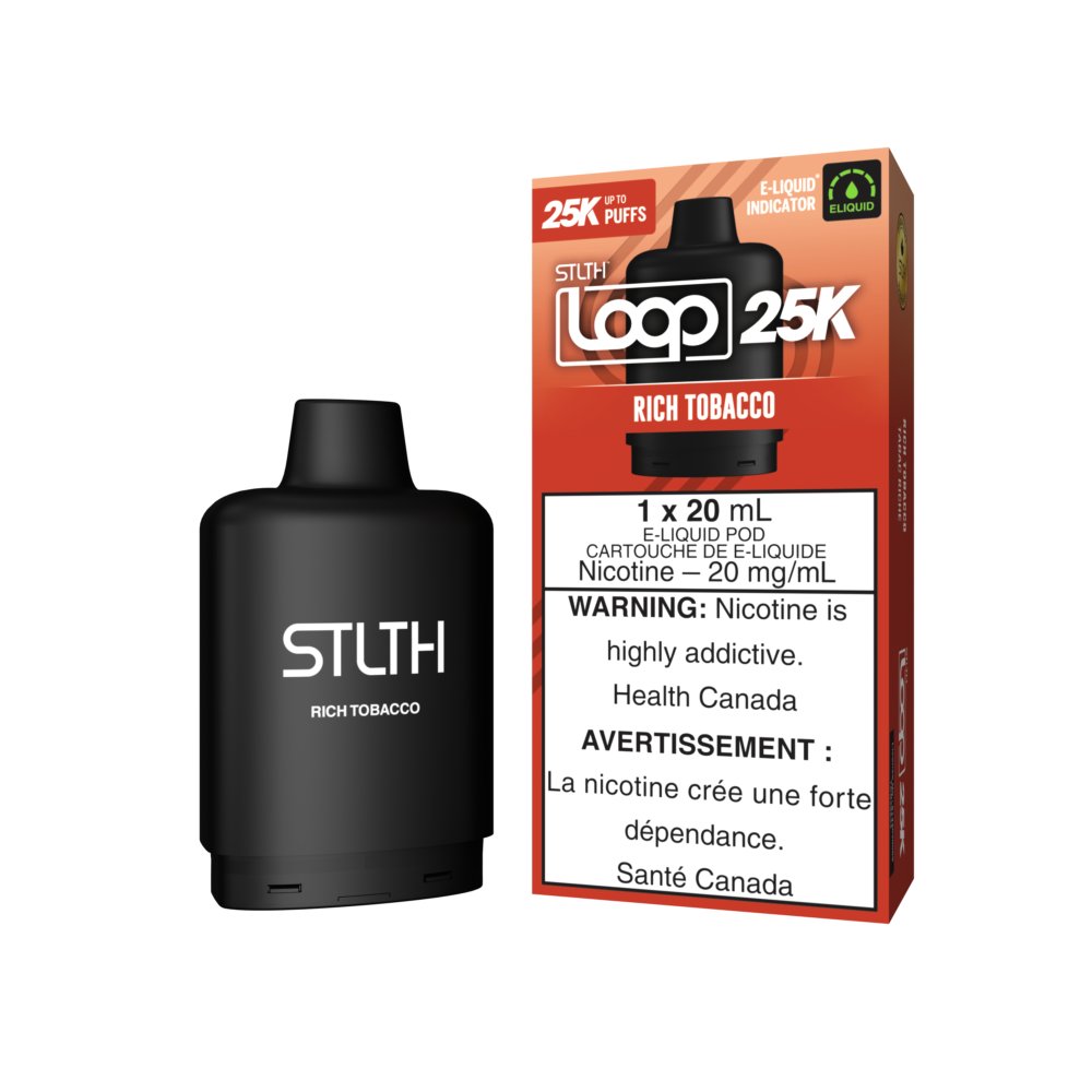Rich Tobacco STLTH Loop 25K Pod