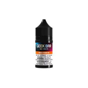 Mango Peach Ice by GEEKBAR Nic Salts