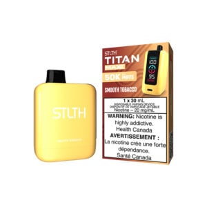 Smooth Tobacco STLTH Titan Max – Disposable Vape