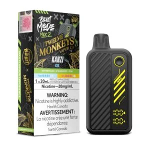 Kanzi Iced 12 Monkeys x Flavour Beast Mode Max 2 – Disposable Vape