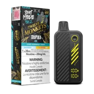 Tropika Iced 12 Monkeys x Flavour Beast Mode Max 2 – Disposable Vape